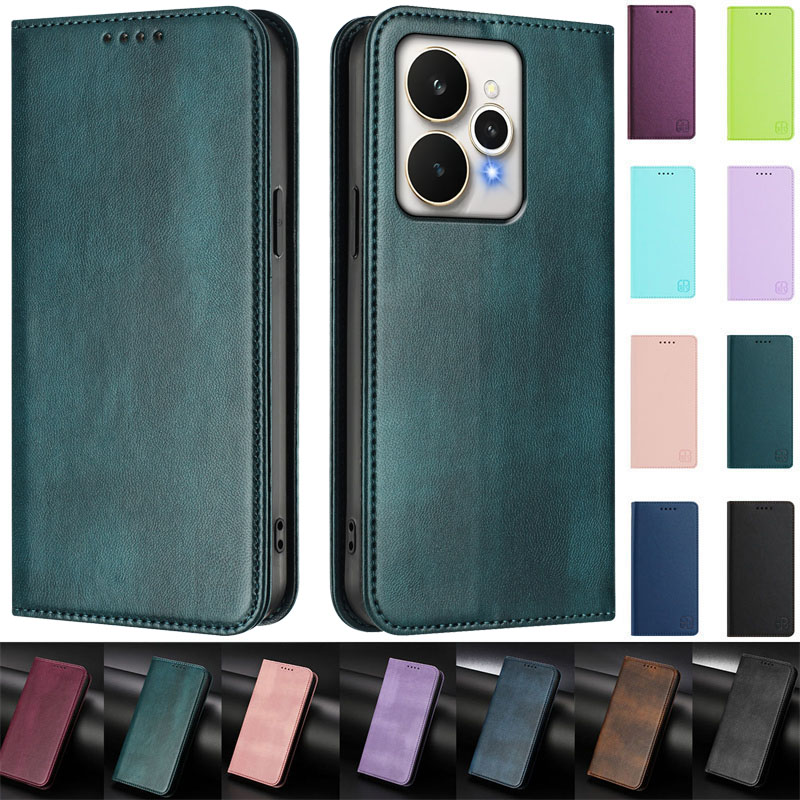 Phone Cases With Wallet On Back - Fundas Realme 15/15T/15Pro Custodia magnetica per