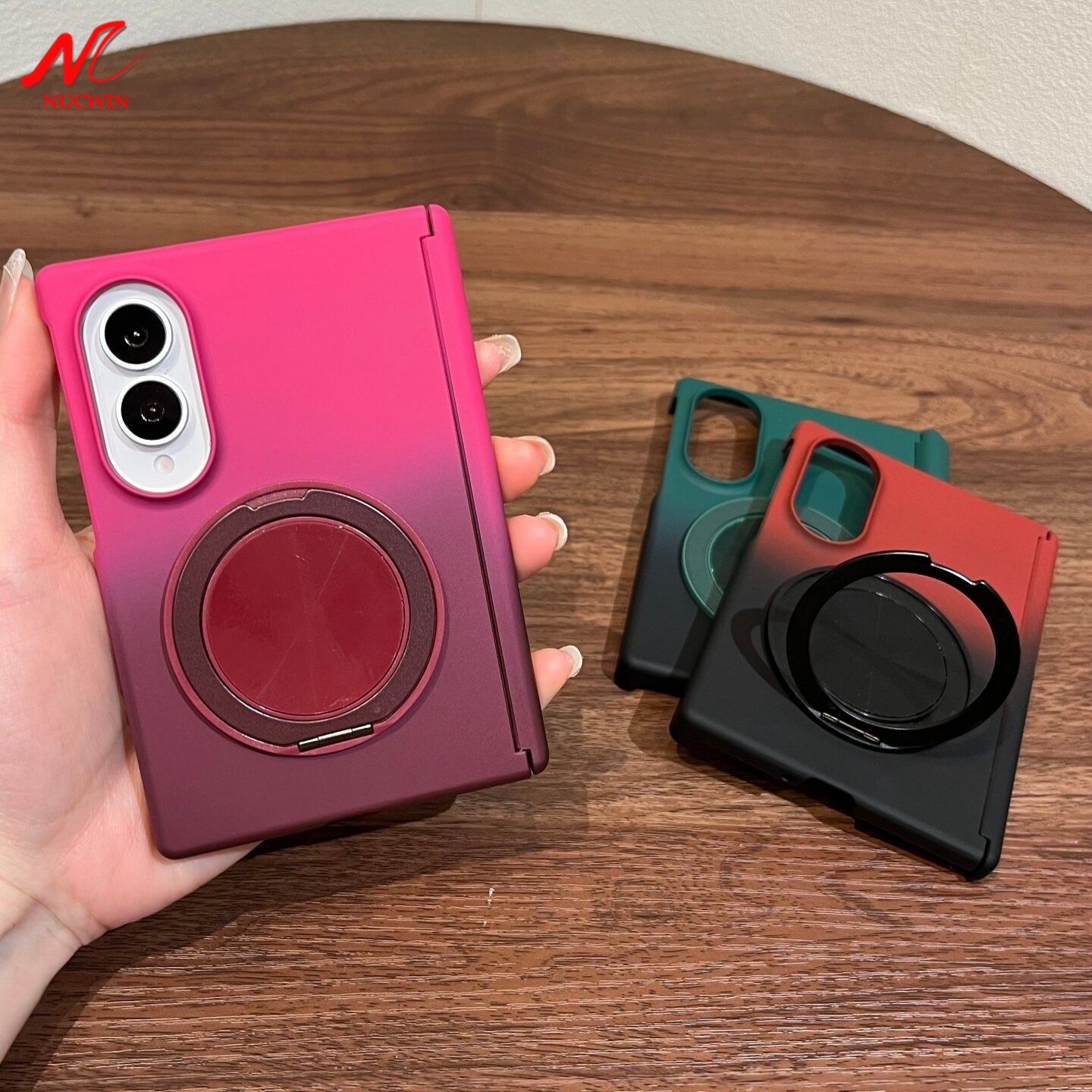 Gradient Color Case - Supporto Magnetico di Lusso a Colori