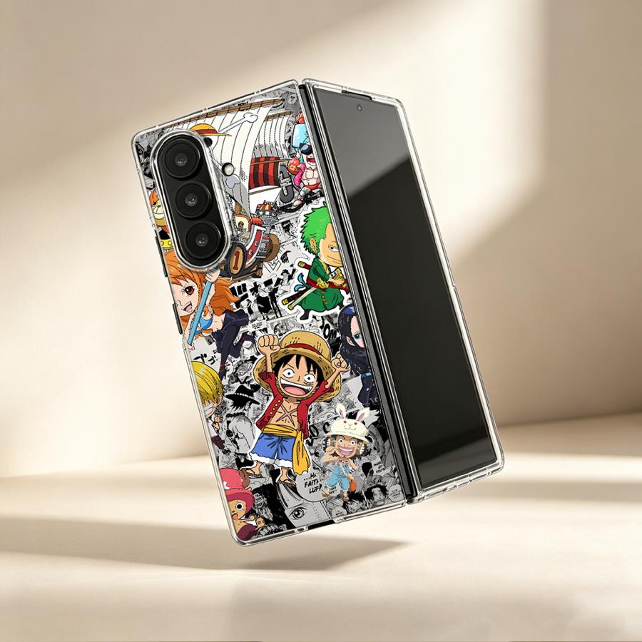 Phone Cases Z Fold 7 - Custodia Trasparente Morbida per Samsung Galaxy