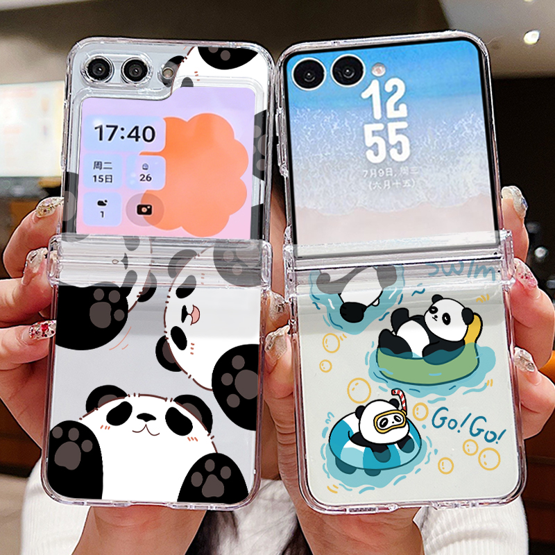 Phone Cases Z Fold 7 - Custodia per telefono con motivo panda