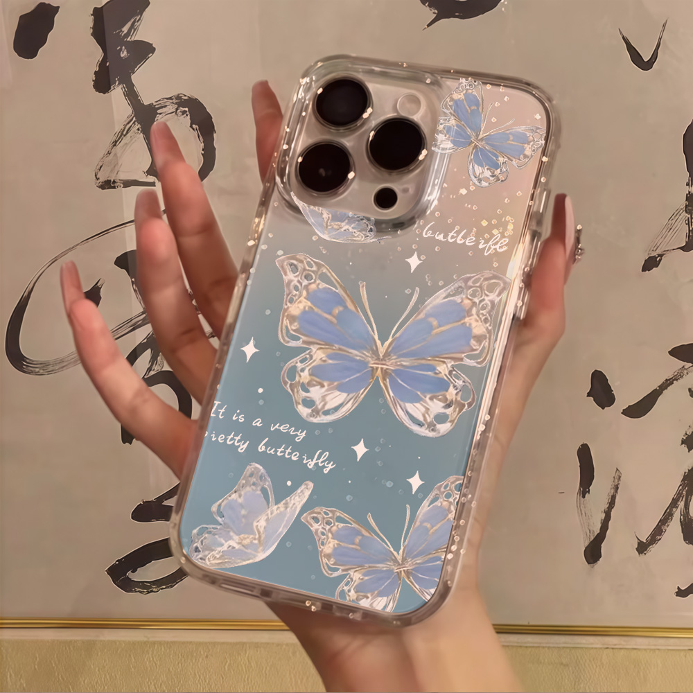 Phone Cases Luxury - Custodia Morbida Antiurto di Lusso Blu