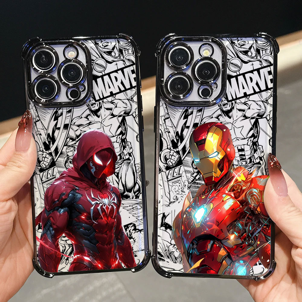 Phone Cases Luxury - Custodia di Lusso Iron Spider Man