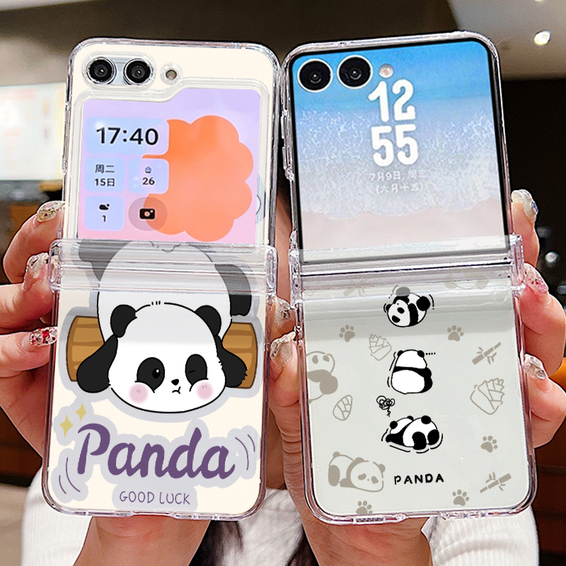 Phone Cases Z Flip 5 - Cover per telefono con stampa panda