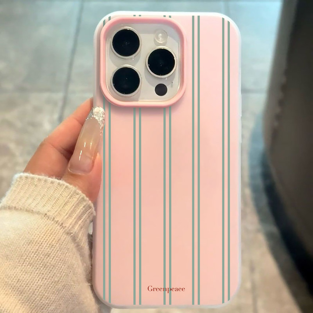 Phone Cases Luxury - Custodia Morbida di Lusso a Righe