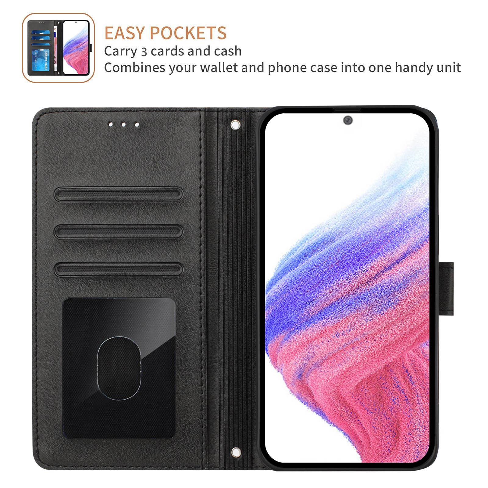 Custodia a Portafoglio in Pell - Phone Cases With Wallet On Back recensione e prezzo