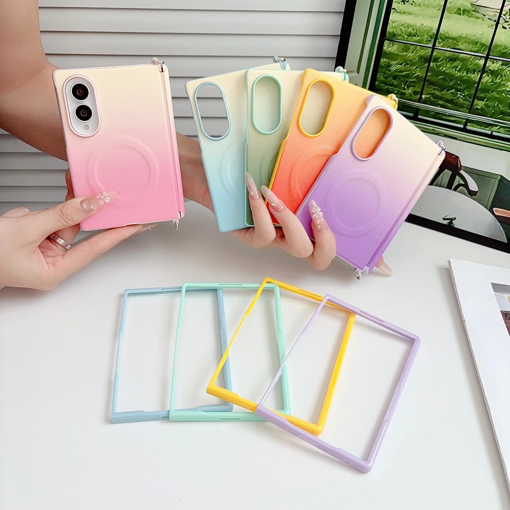 Custodia Magnetica in Pelle PU - Gradient Color Case recensione e prezzo
